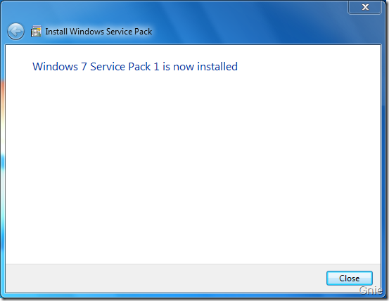 Windows运维之Windows 7 Service Pack 1 系统更新