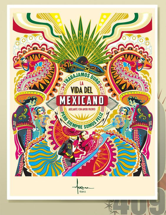 墨西哥文化有哪些值得平面设计学习的 
