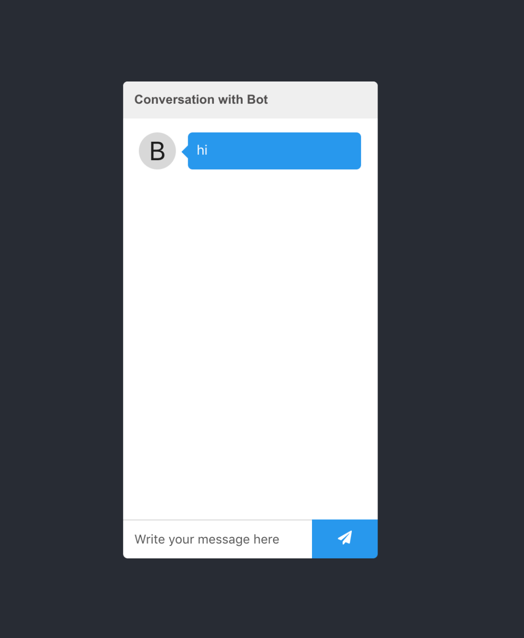 Web前端:React 项目实践——创建一个聊天机器人