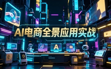 【AI电商视频教程】AI电商全景应用实战_AI运营课程