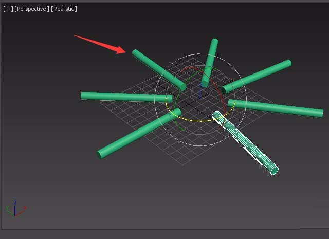 3DMAX旋转复制图形教程