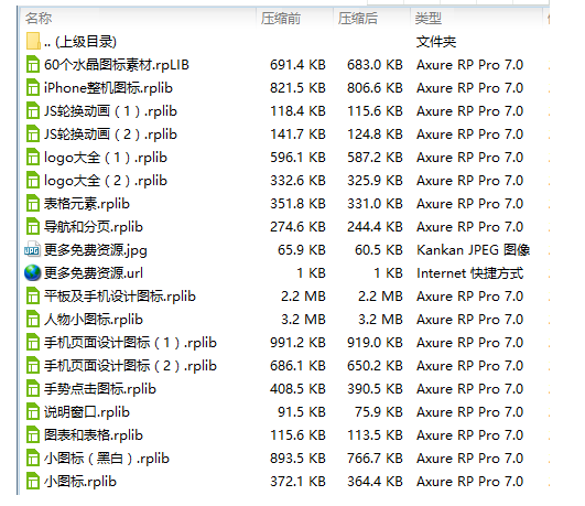 Axure新手必备的17个组件库