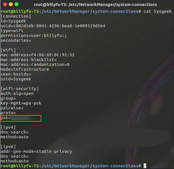 Linux运维知识：如何在Linux中查看已保存的WiFi密码