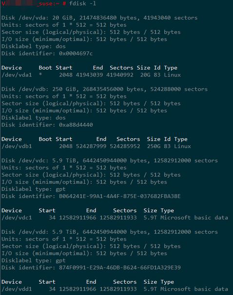 Linux运维知识：linux下大于2T硬盘格式化方法