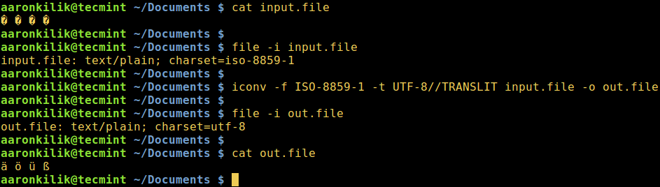 Linux运维知识：如何在Linux中将文件编码转换为UTF-8