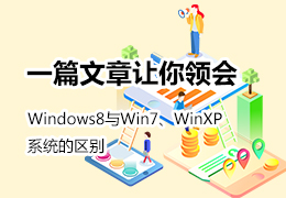 一篇文章领会Windows8与Win7、WinXP系统的区别
