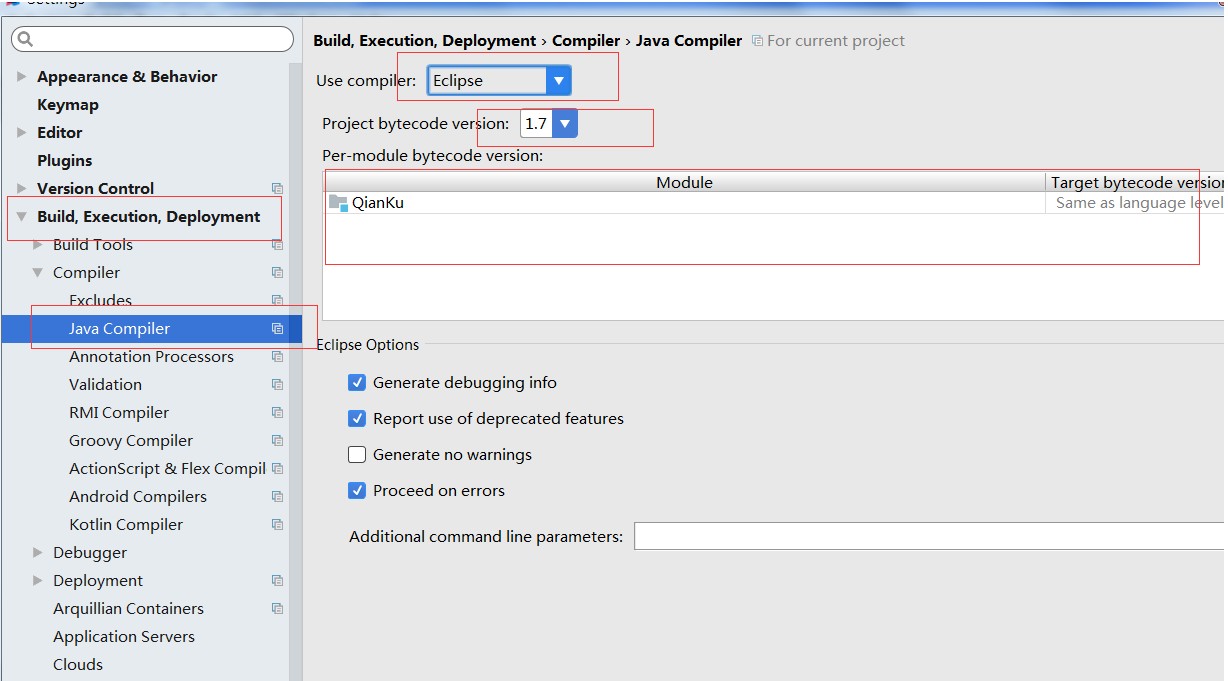 JAVA语言之IntelliJ IDEA 新建项目编译报Java Compiler was not found in classpath错误的解决办法