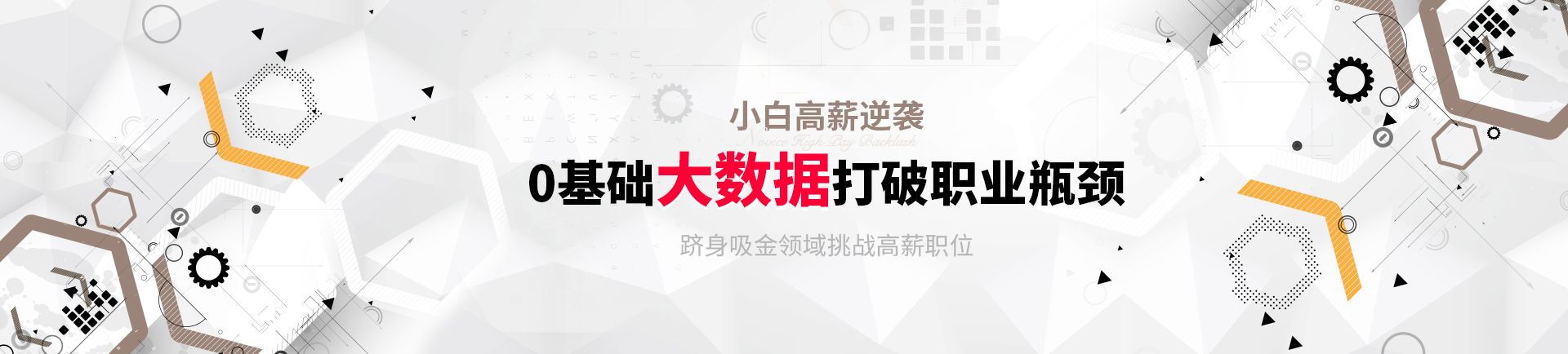 小白高新逆袭 0基础大数据打破职业瓶颈 跨身吸金领域挑战高薪
